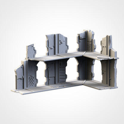 Post Apocalyptic Ruined WTC Terrain Tall Set or Pieces {By TxarliFactory}
