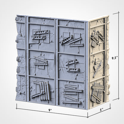 Post Apocalyptic Ruined WTC Terrain Tall Set or Pieces {By TxarliFactory}