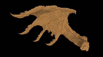 LARGE STATUE! Chaos "Fully-Grim" Giant Snake Proxy-   300mm