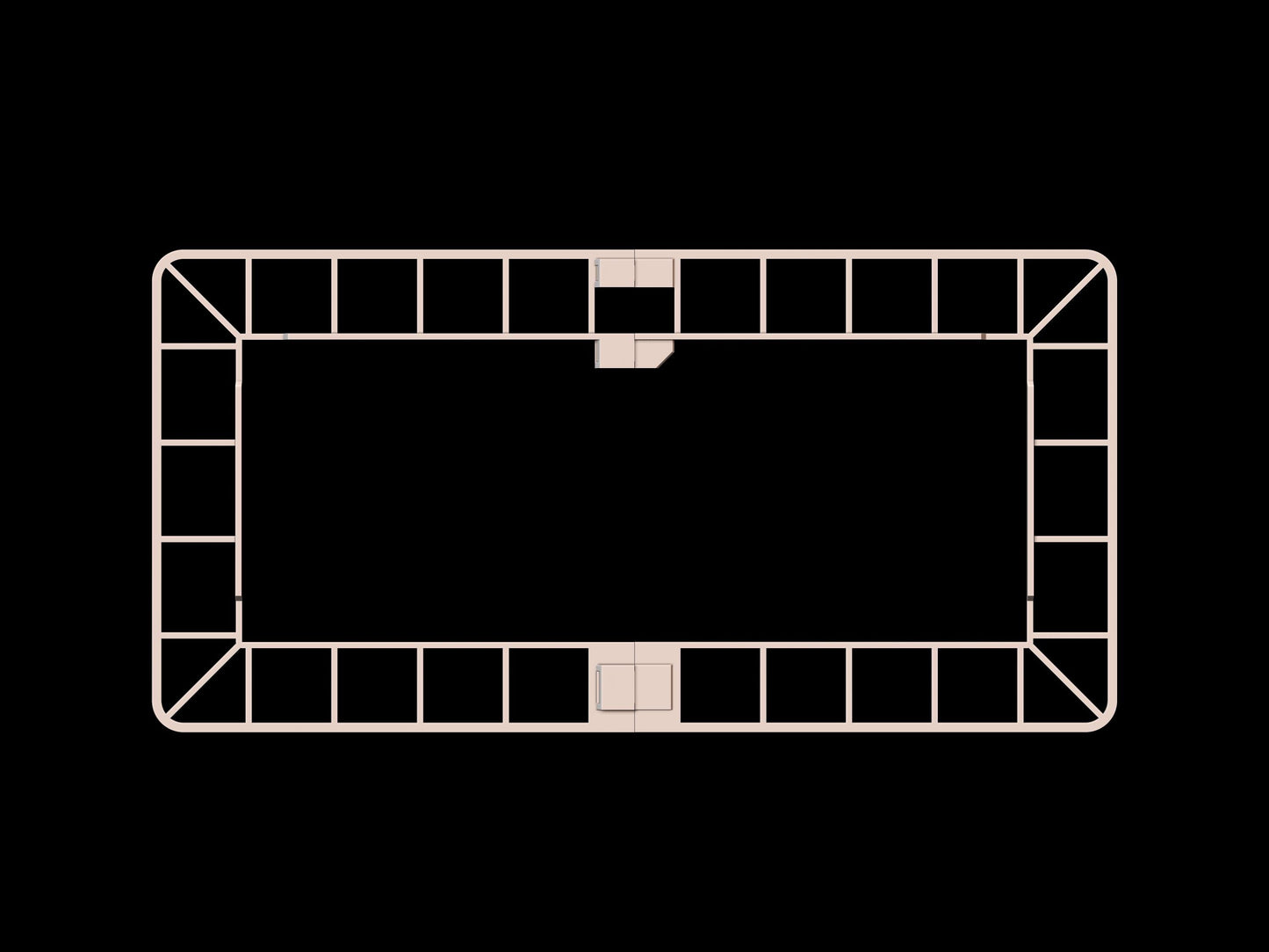 WTC Official Eldar Foldable Terrain Full Tournament READY Sets / Pieces - Official {TxarliFactory} Set (10th Edition)